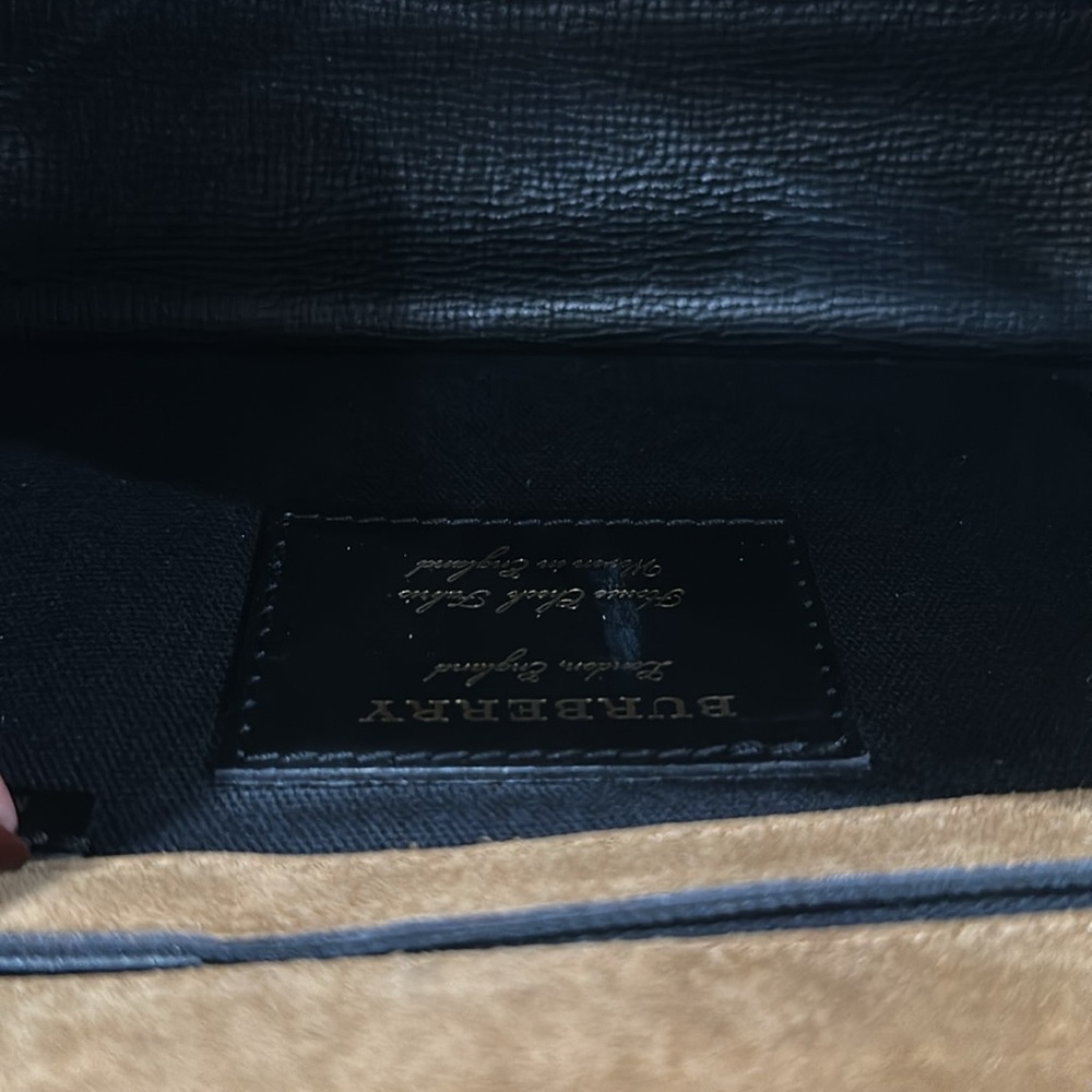 Burberry Black and Tan Checkered Women's Bag - Picture 7 of 7